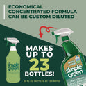 simple green Industrial Cleaner and Degreaser, Concentrated, 24 oz Spray Bottle (13012)
