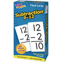 TREND Skill Drill Flash Cards, Subtraction, 3 x 6, Black and White, 91/Pack (T53103)