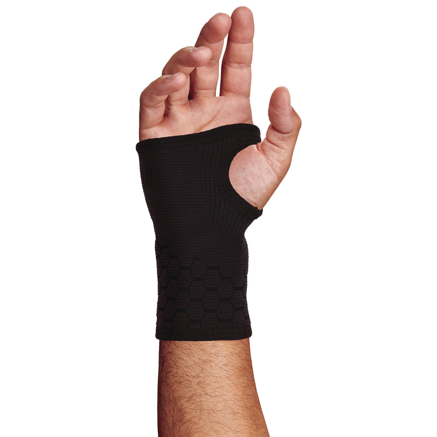 ergodyne ProFlex 660 Wrist Support Sleeve, Large, Fits Left Hand/Right Hand, Black (16589)