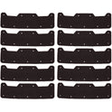 ergodyne Skullerz 8953 Hard Shell Bump Cap Sweatband Replacement, Black, 10/Pack (60237)