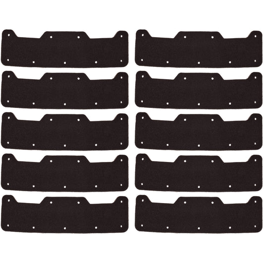 ergodyne Skullerz 8953 Hard Shell Bump Cap Sweatband Replacement, Black, 10/Pack (60237)