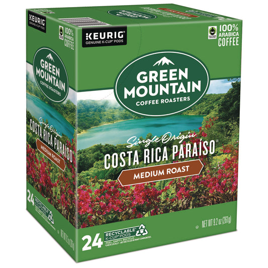 Keurig K-Cup Pods Costa Rica Paraiso, 24/Box (8087)