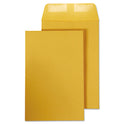 Quality Park Catalog Envelope, 28 lb Bond Weight Kraft, #1, Square Flap, Gummed Closure, 6 x 9, Brown Kraft, 100/Box (40767)
