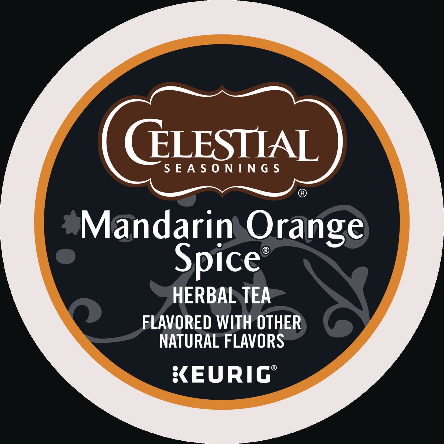 Celestial Seasonings Mandarin Orange Spice Herb Tea K-Cups 24/Box (14735)