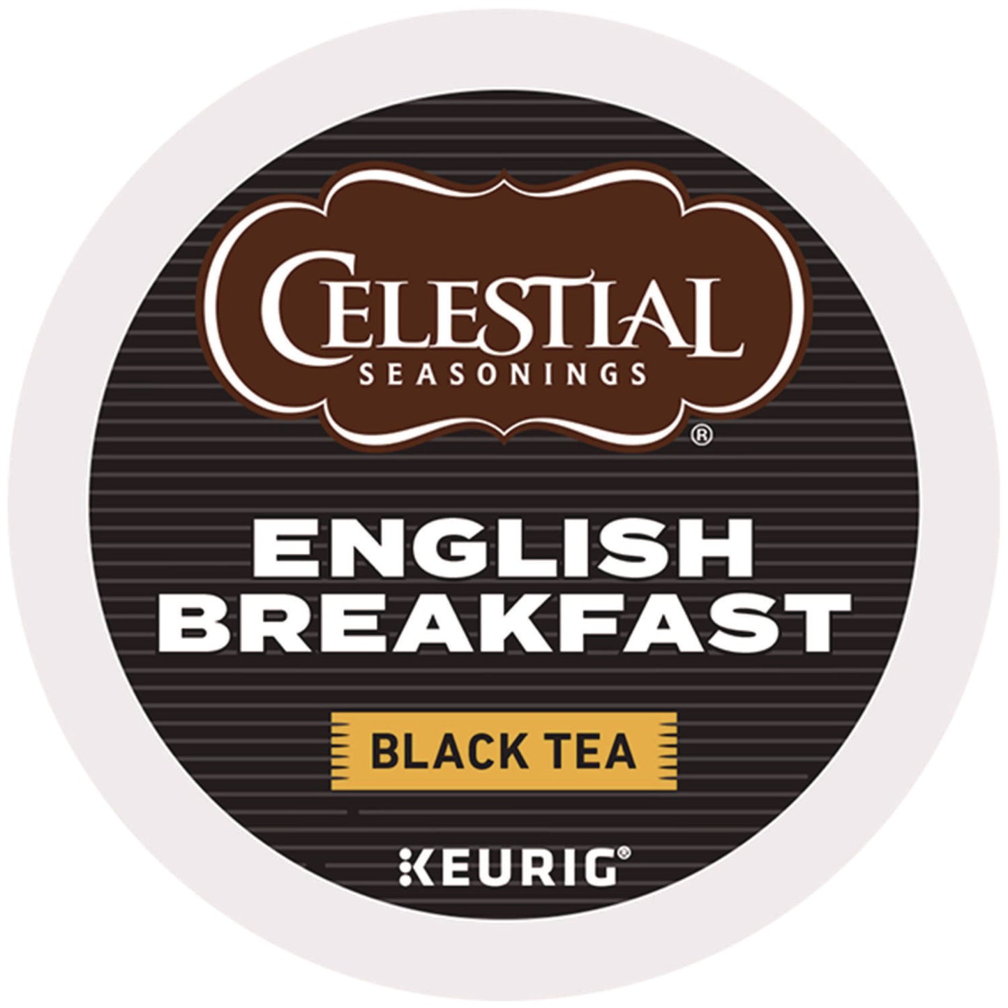 Celestial Seasonings English Breakfast Black Tea K-Cups, 24/Box (14731)