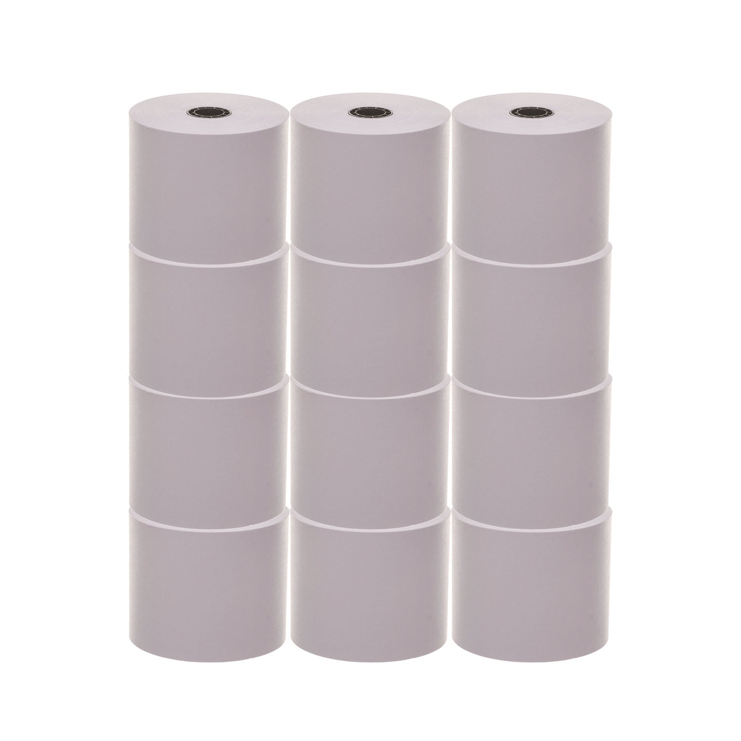 ICONEX Impact Bond Paper Rolls, 2.25" x 150 ft, White, 12/Pack (90742202)