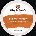 Gloria Jean's Butter Toffee Coffee K-Cups, 24/Box (60051012)