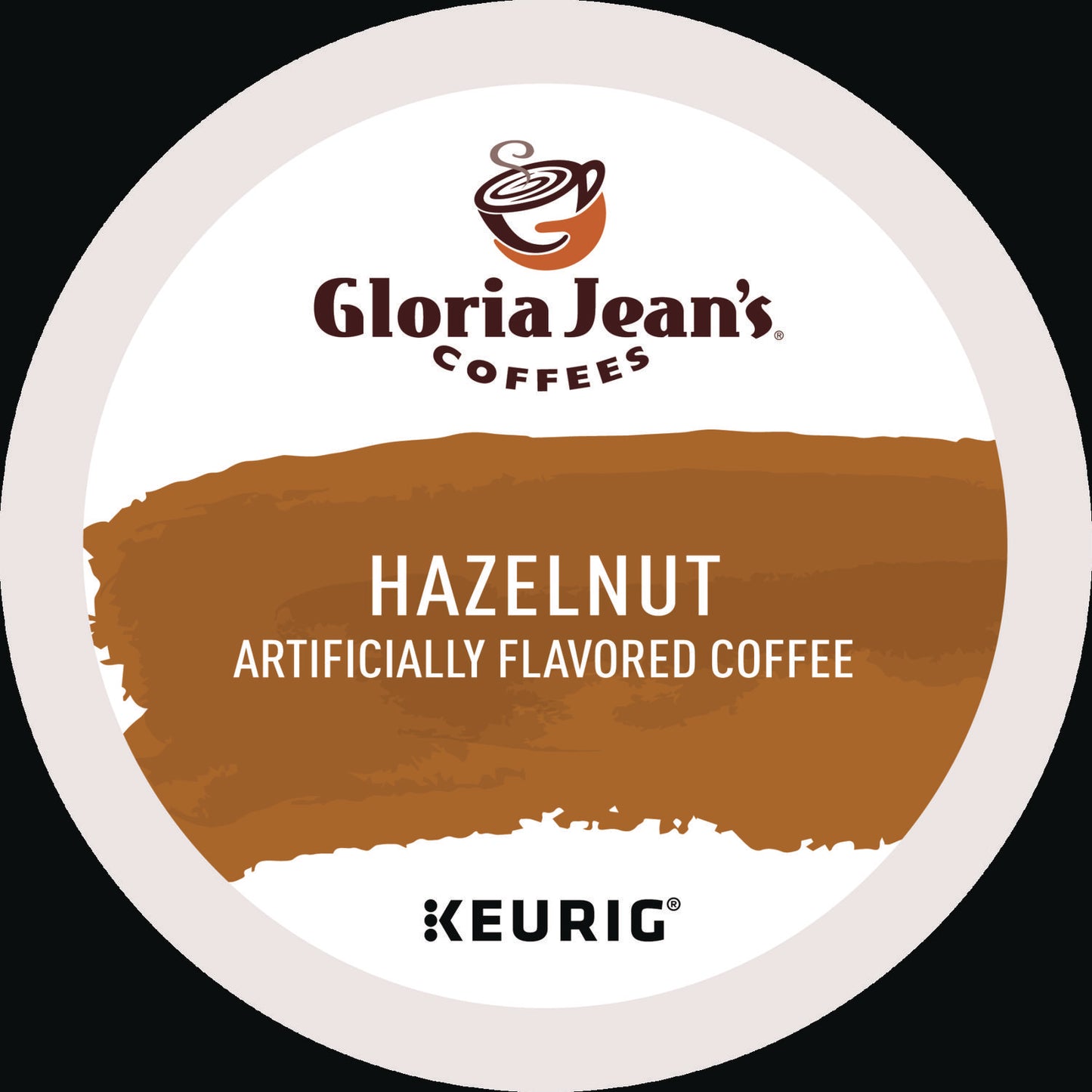 Gloria Jean's Hazelnut Coffee K-Cups, 96/Carton (60051052CT)