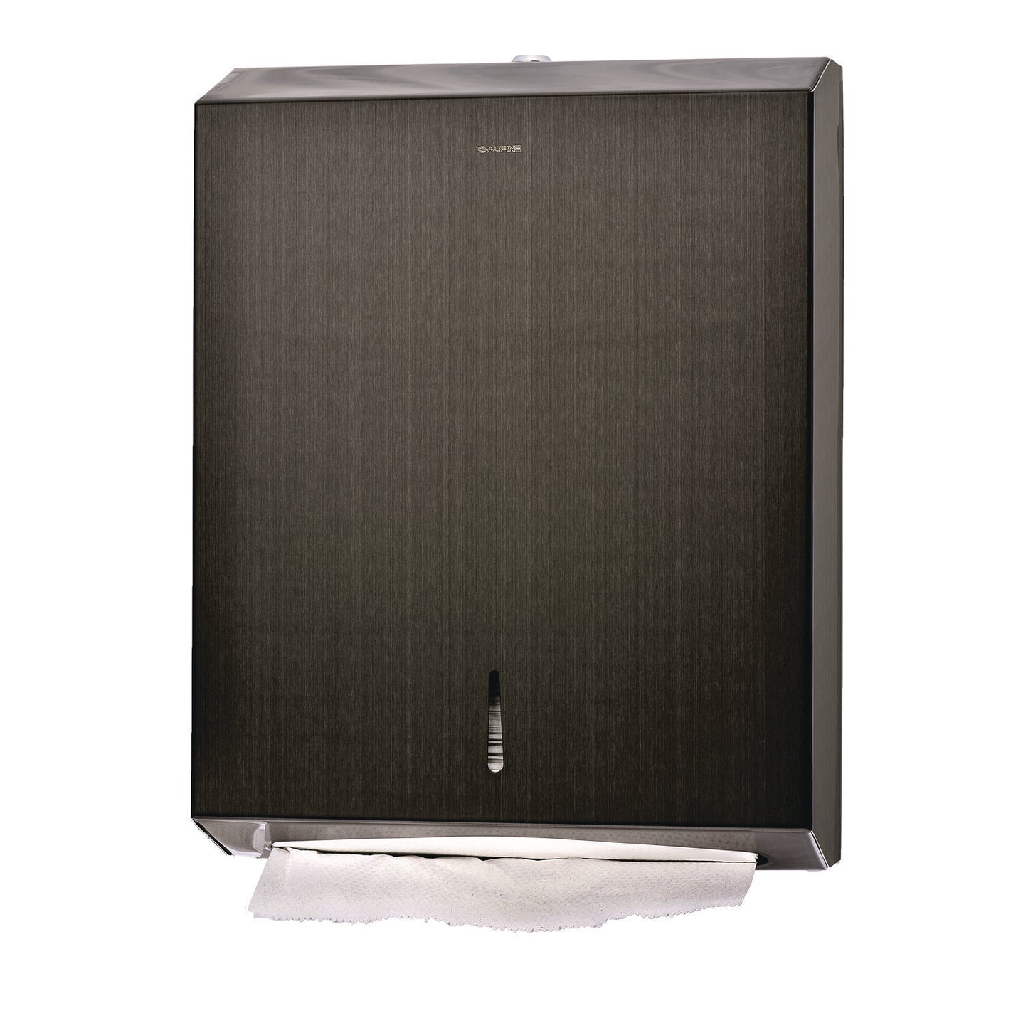 Alpine Vertical C-Fold/Multi-Fold Paper Towel Dispenser, 14.5 x 4 x 11.2, Antique Nickel (ALP480AN)