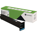 Lexmark 77L1HC0 High-Yield Toner, 46,900 Page-Yield, Cyan