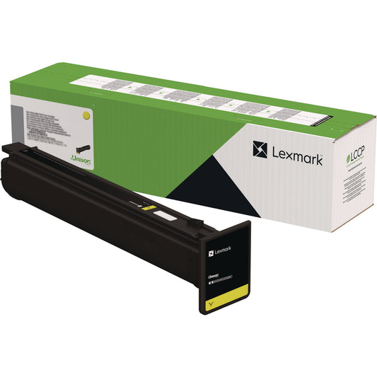 Lexmark 77L1HY0 High-Yield Toner, 46,600 Page-Yield, Yellow