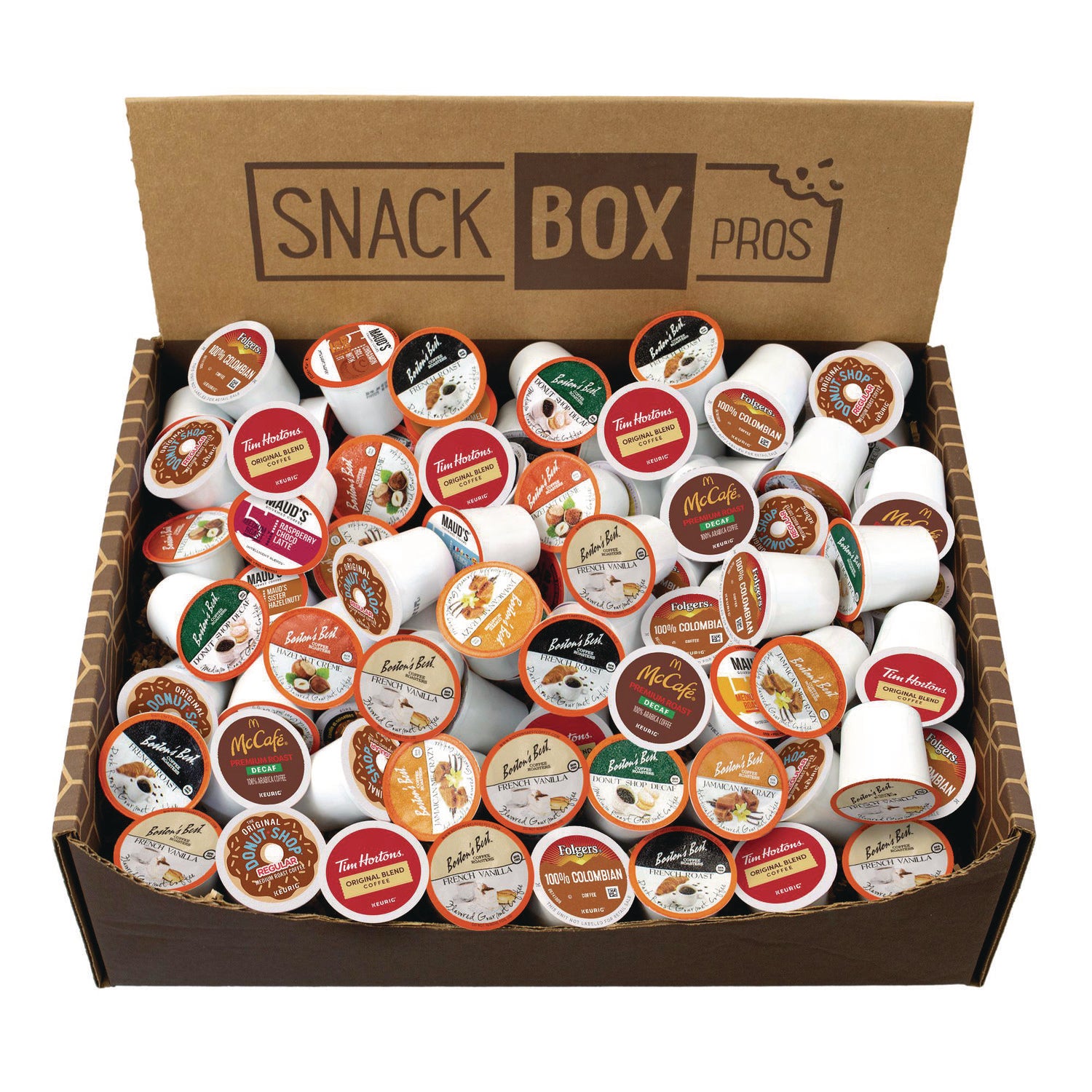 Snack Box Pros Large K-Cup Assortment, 84/Box (70000034)