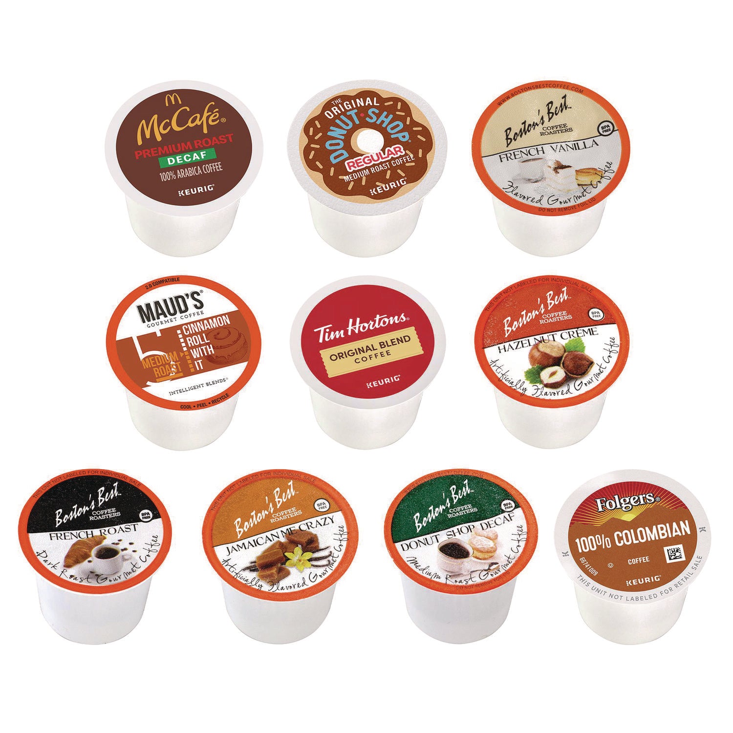 Snack Box Pros Large K-Cup Assortment, 84/Box (70000034)