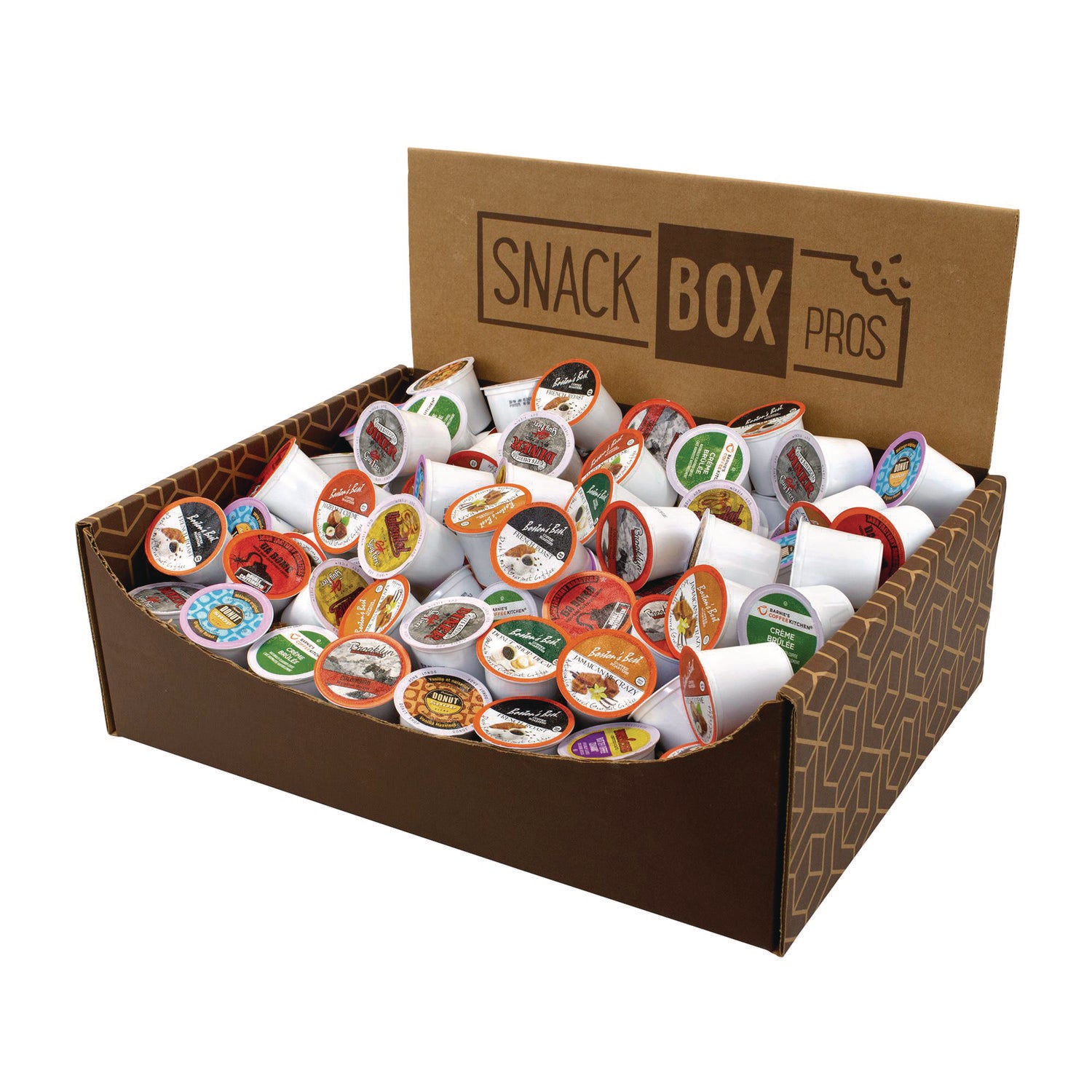 Snack Box Pros Large K-Cup Assortment, 84/Box (70000034)