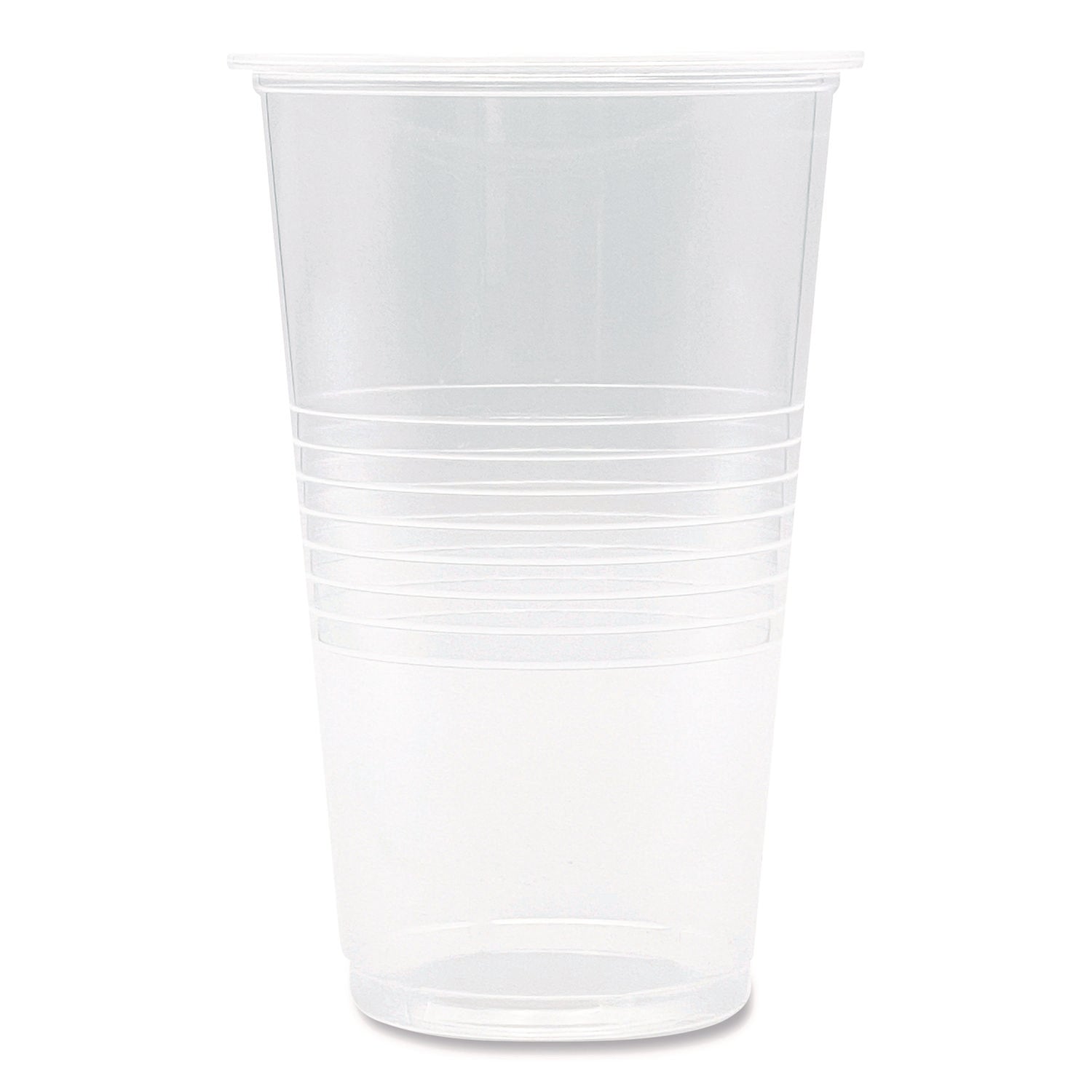 Boardwalk Translucent Plastic Cold Cups, 20 oz, Clear, 50/Pack (TRANSCUP20PK)