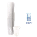 Boardwalk Clear Plastic PET Cups, 10 oz, 50/Pack (PET10PK)