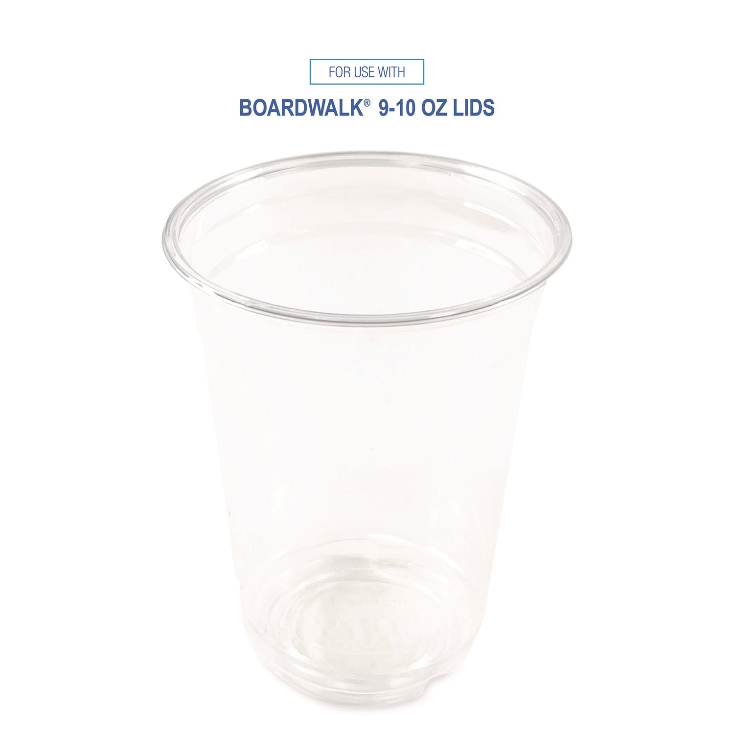 Boardwalk Clear Plastic PET Cups, 10 oz, 50/Pack (PET10PK)