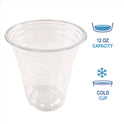 Boardwalk Clear Plastic PET Cups, 12 oz, 50/Pack (PET12SPK)