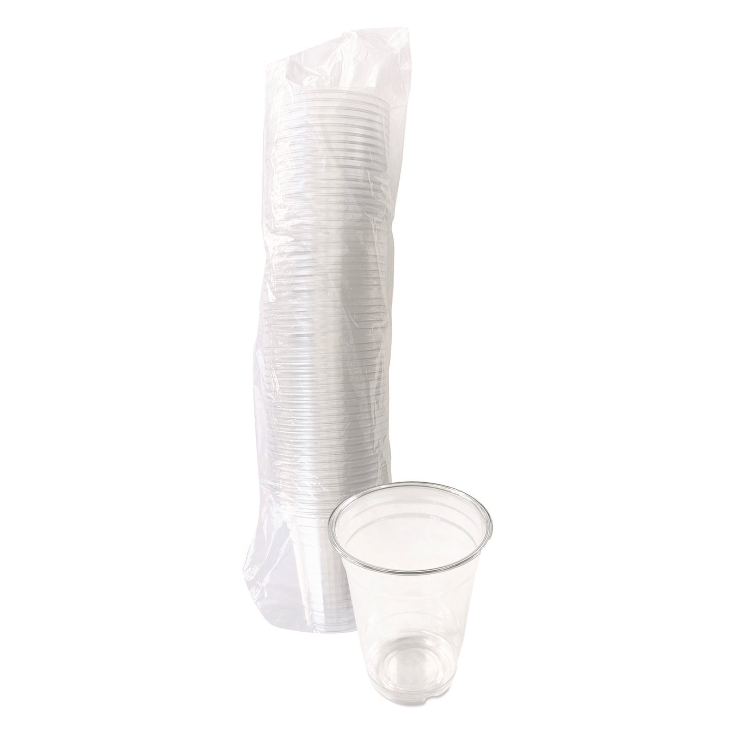 Boardwalk Clear Plastic PET Cups, 14 oz, 50/Pack (PET14PK)