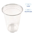 Boardwalk Clear Plastic PET Cups, 14 oz, 50/Pack (PET14PK)