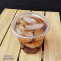 Boardwalk Crystal-Clear Cold Cup Straw-Slot Lids, Fits 9 oz Squat/12 oz PET Cups, 1,000/Carton (PET912STRAW)