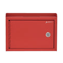 AdirOffice Medium Size Steel Multi-Purpose Secure Drop Box, 9.8 x 3.4 x 7.5, Red (I63102RED)