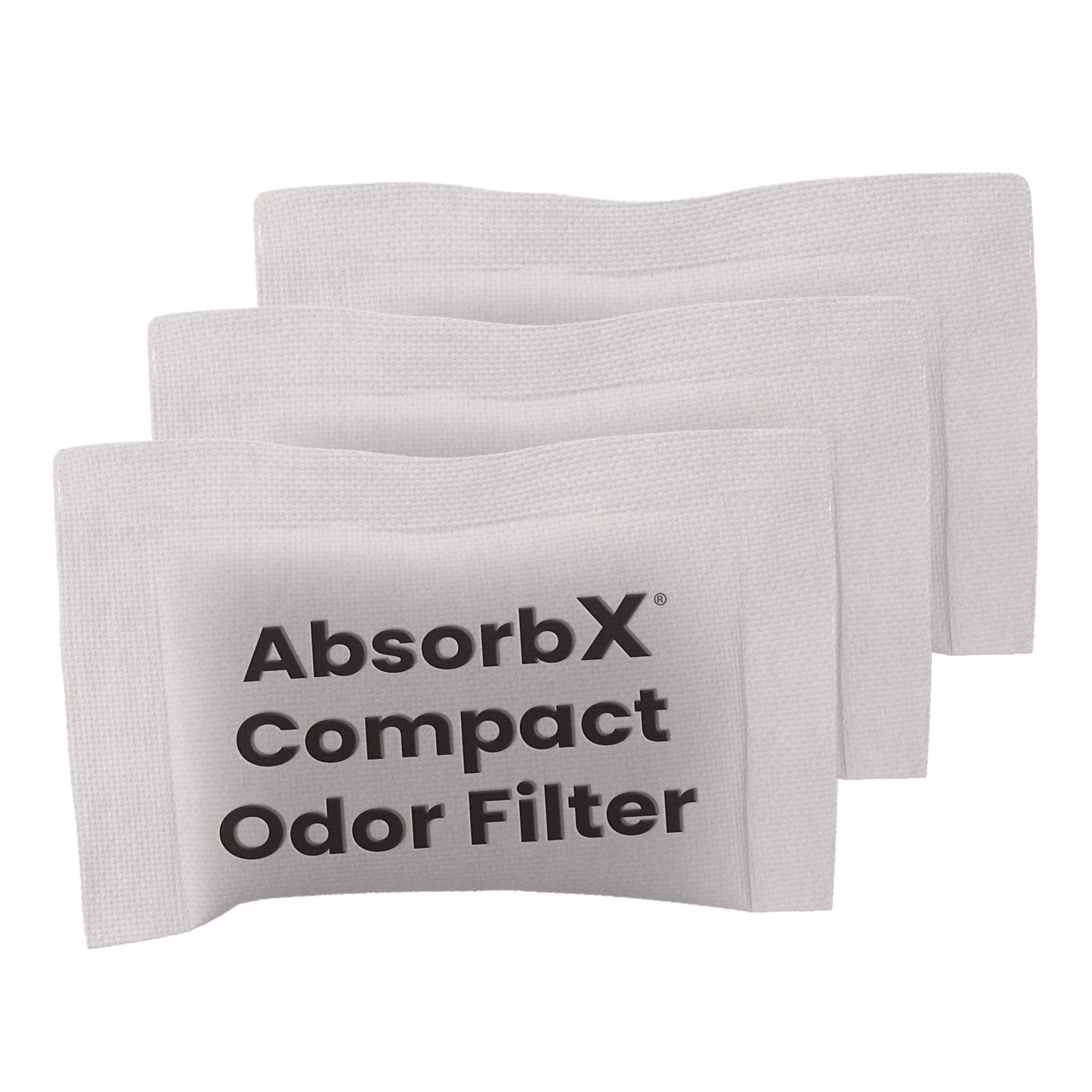 HLS Commercial AbsorbX Compact Odor Filter, 0.03 lb Bag, Unscented, 3/Pack (HLS08CF3)