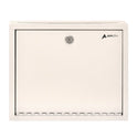 AdirOffice Large Size Steel Multi-Purpose Secure Drop Box, 12 x 3 x 10, White (I63103WHI)