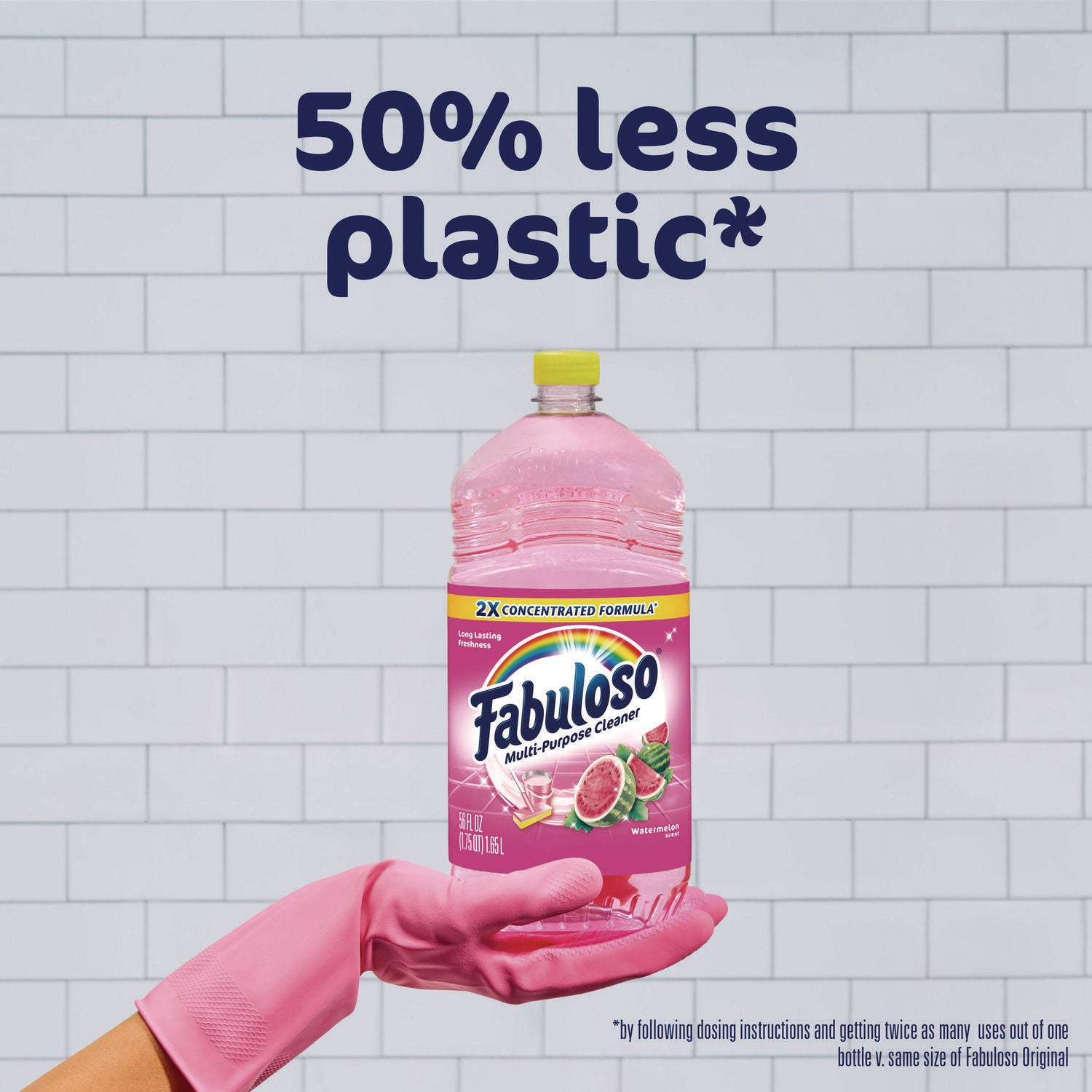 Fabuloso Multi-Use Cleaner, Watermelon Scent, 56 oz Bottle (61038631EA)