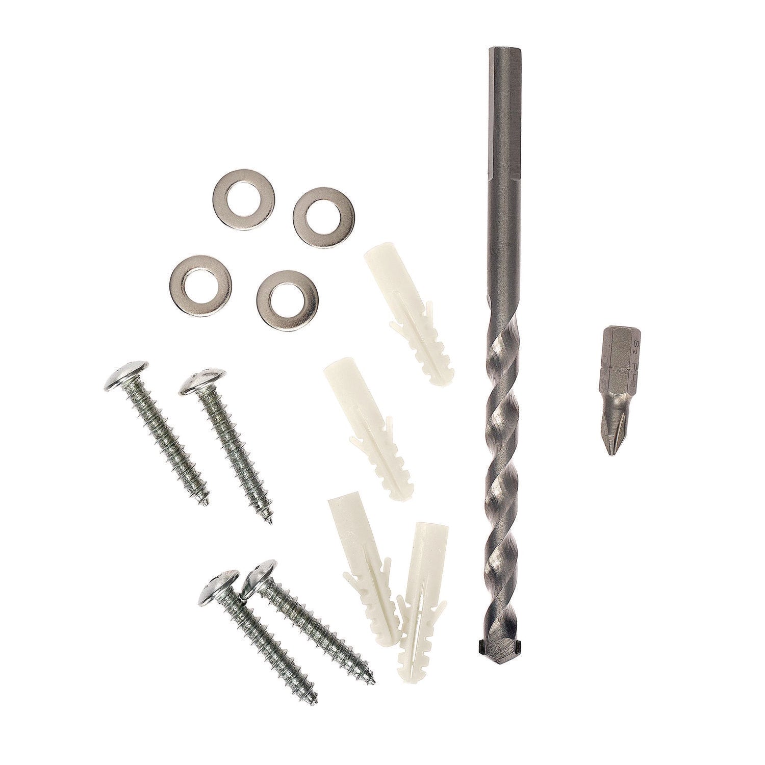 AdirOffice Medium Ultimate Wall Mounted Mail Box, 10.4 x 4.5 x 12, White (I63105WHI)