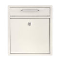 AdirOffice Medium Ultimate Wall Mounted Mail Box, 10.4 x 4.5 x 12, White (I63105WHI)