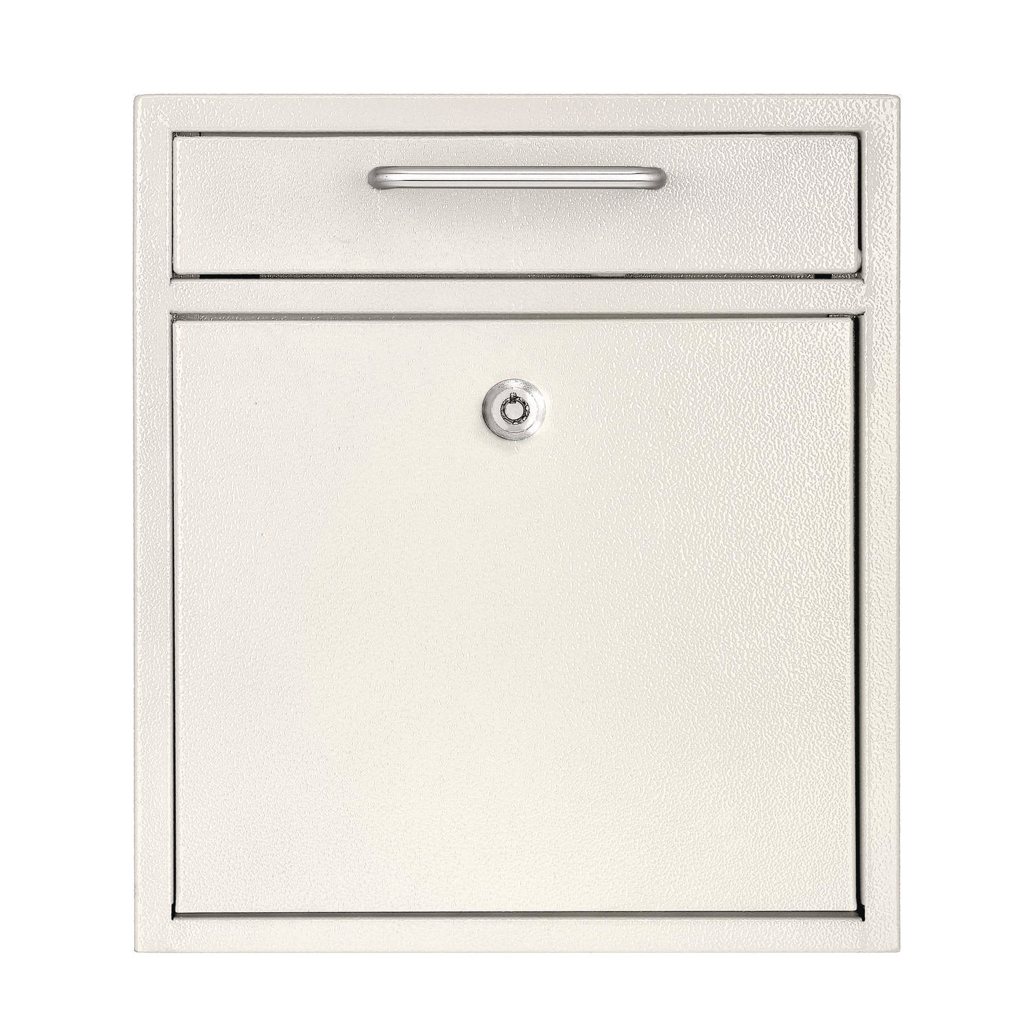 AdirOffice Medium Ultimate Wall Mounted Mail Box, 10.4 x 4.5 x 12, White (I63105WHI)