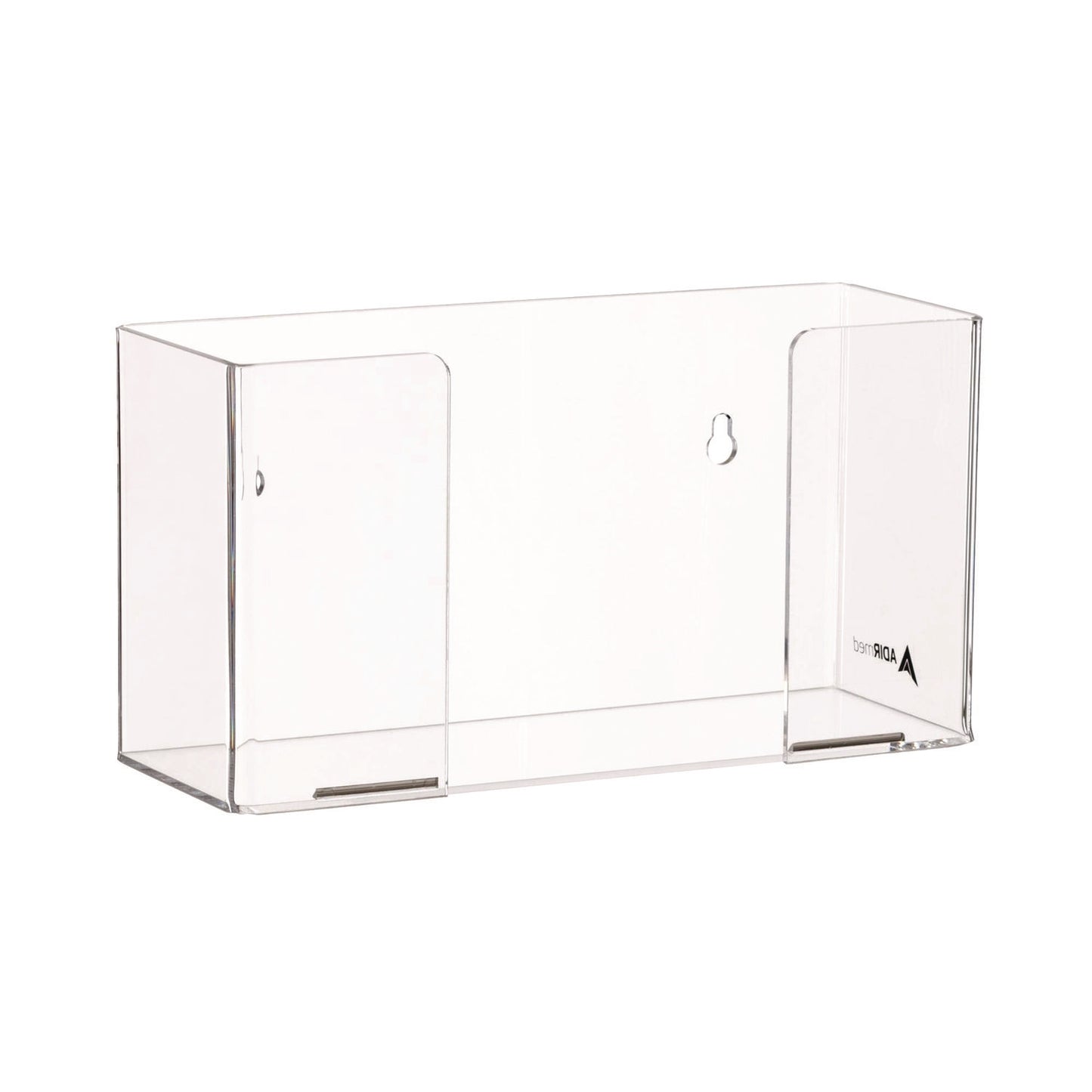 AdirMed Acrylic Glove Dispenser, Single Box Capacity, 10.2 x 3.5 x 5.3, Clear (I90201)