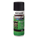 Rust-Oleum Camouflage Spray Paint, Flat Black, 12 oz Aerosol Can (279179)