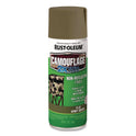 Rust-Oleum Camouflage Spray Paint, Flat Army Green, 12 oz Aerosol Can (279176)