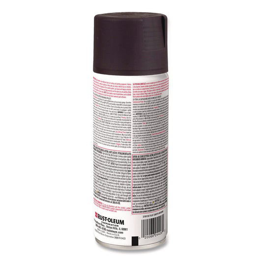 Rust-Oleum Camouflage Spray Paint, Flat Earth Brown, 12 oz Aerosol Can (279178)