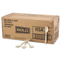 SOLO Reliance Mediumweight Cutlery, Teaspoon, Champagne, Bulk, 1,000/Carton (RSAT)