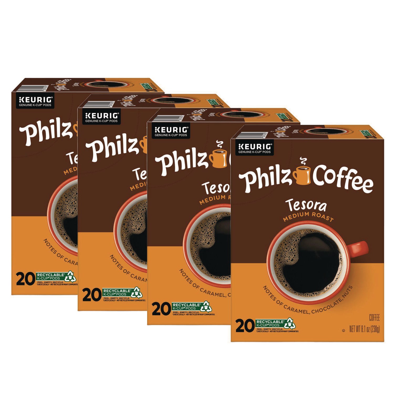 Philz Coffee Tesora K-Cups, 80/Carton (0120CT)