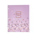 PUKKA PAD Two-Pocket Portfolio Folder, 1" Capacity, 9.6 x 11.9, Assorted Floral, 6/Pack (9108ROC)