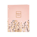 PUKKA PAD Two-Pocket Portfolio Folder, 1" Capacity, 9.6 x 11.9, Assorted Floral, 6/Pack (9108ROC)
