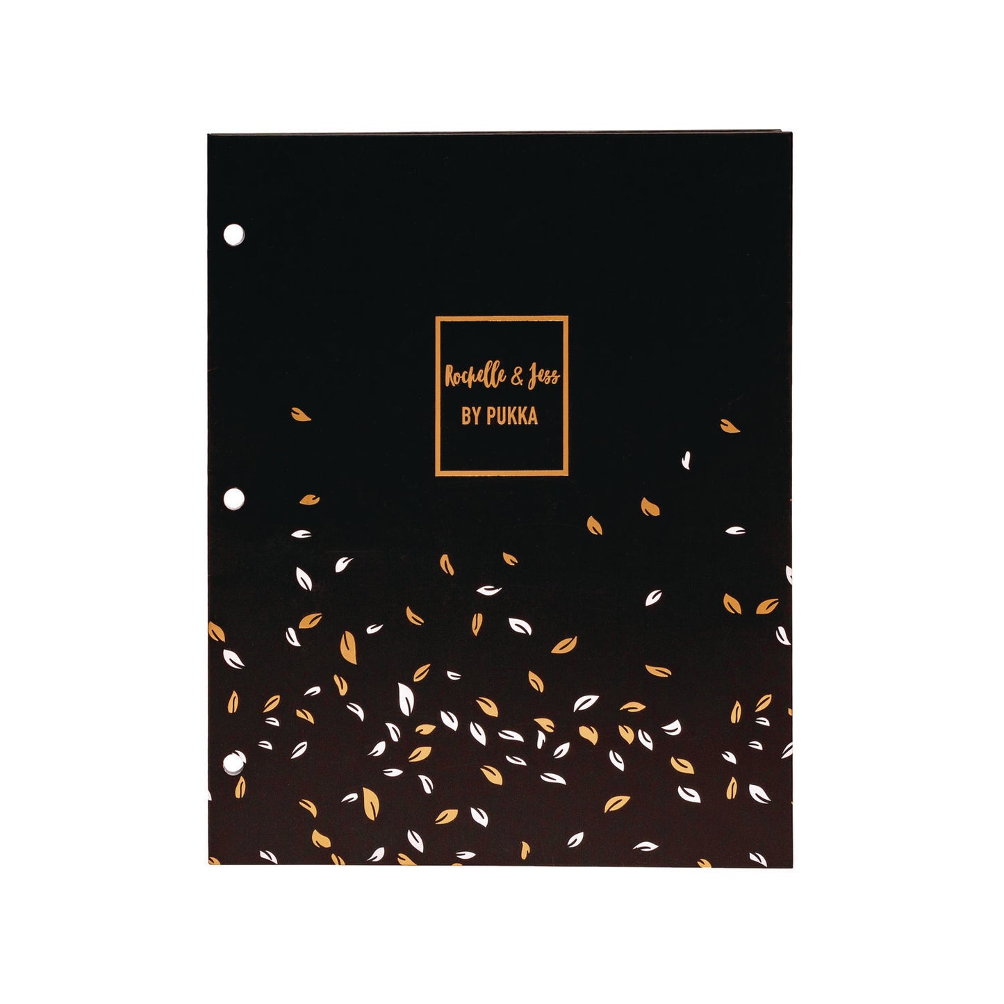 PUKKA PAD Two-Pocket Portfolio Folder, 1" Capacity, 9.6 x 11.9, Assorted Floral, 6/Pack (9108ROC)