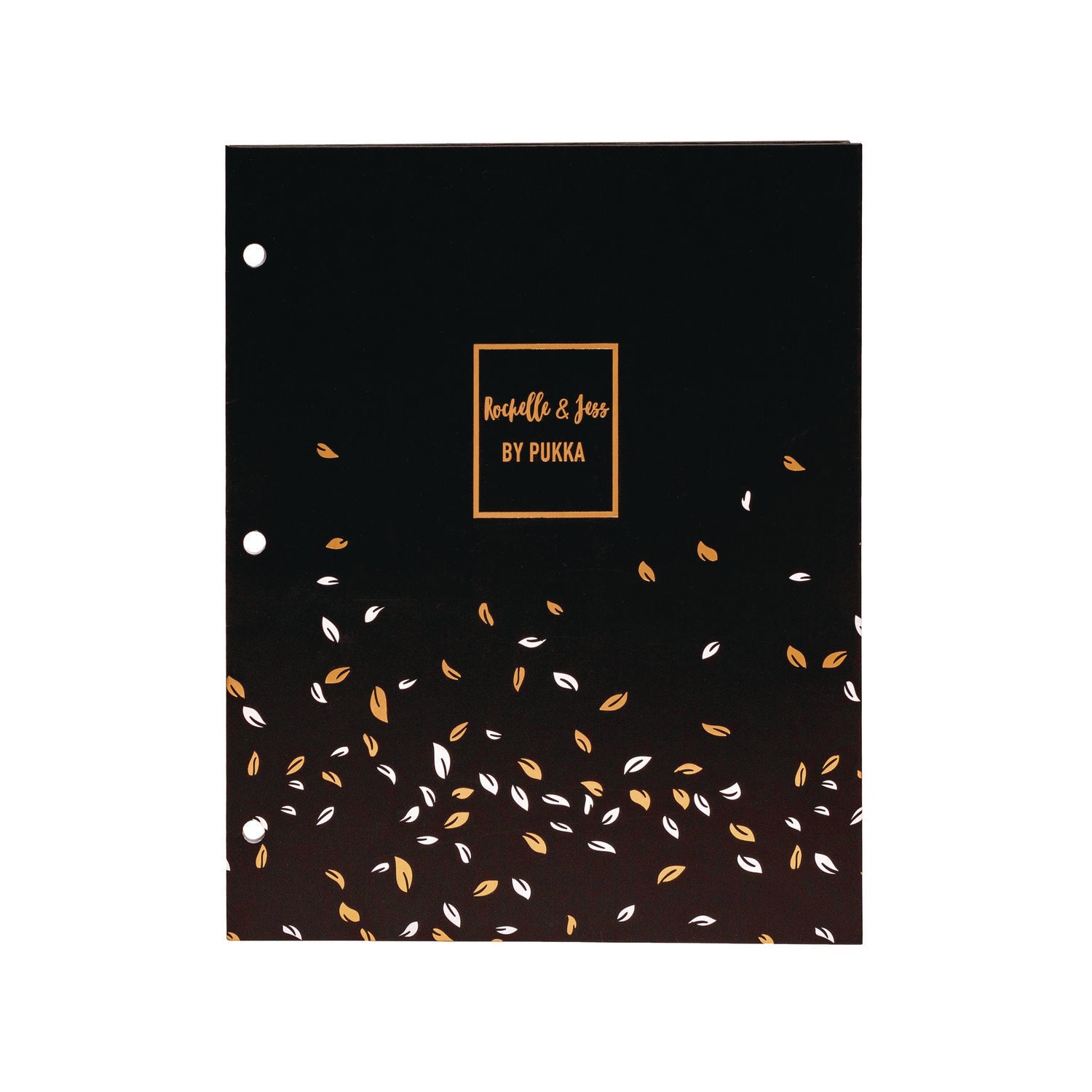 PUKKA PAD Two-Pocket Portfolio Folder, 1" Capacity, 9.6 x 11.9, Assorted Floral, 6/Pack (9108ROC)