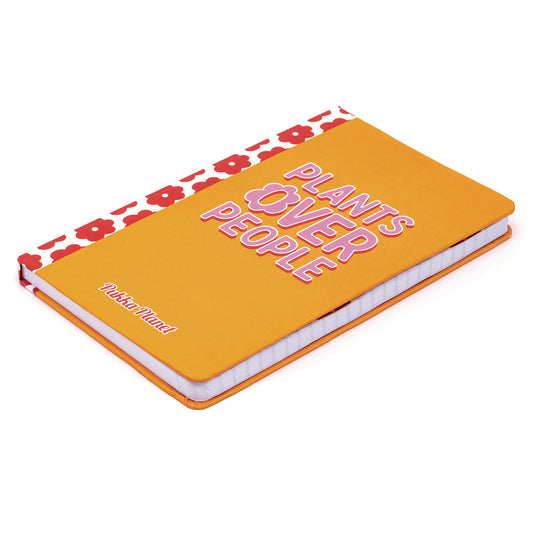 PUKKA PAD Soft Cover Eco Notebook, 1-Subject, Medium/College Rule, Orange/Pink Red/White, (96) 8.3 x 5.8 Sheets (9705SPP)