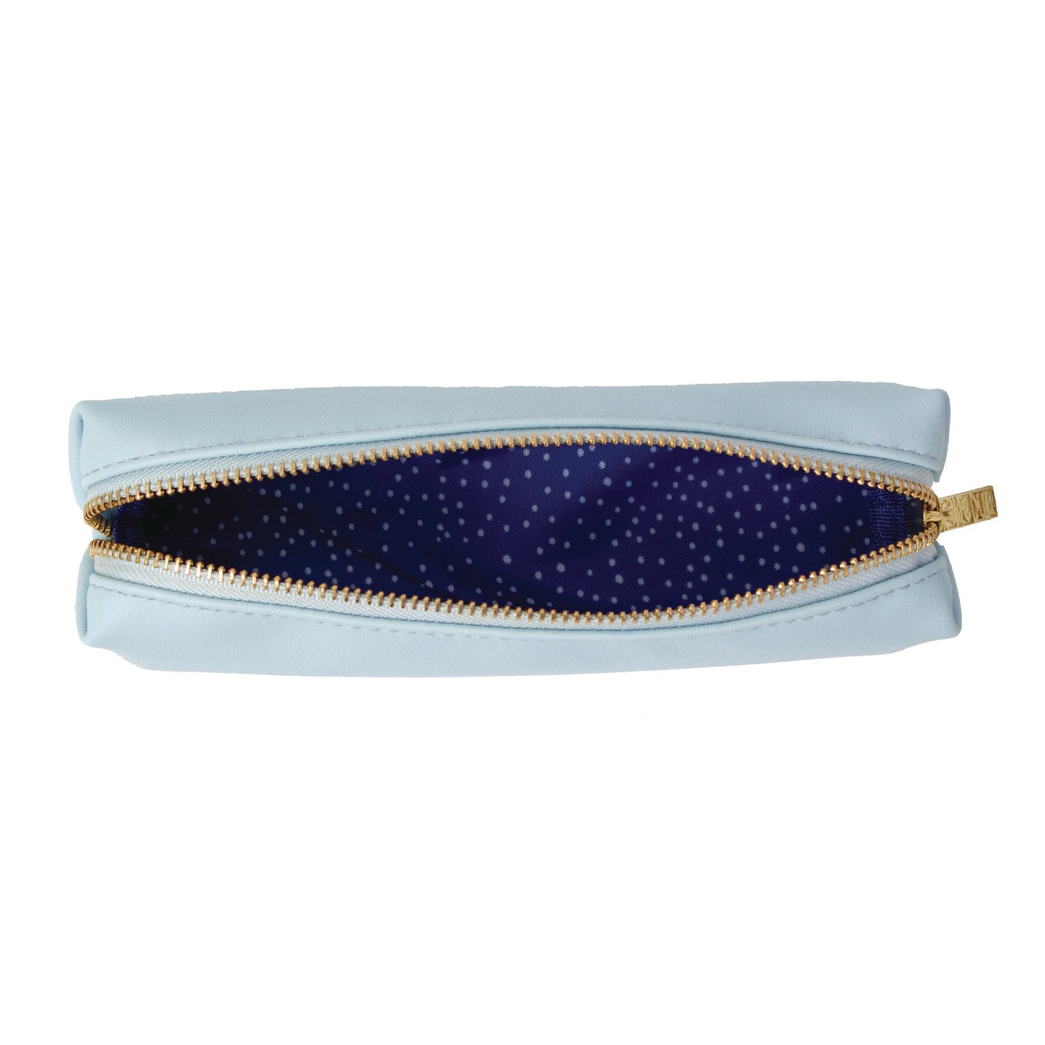 PUKKA PAD Pencil Case, 7.9" x 2" x 2", Blue (9169CD)