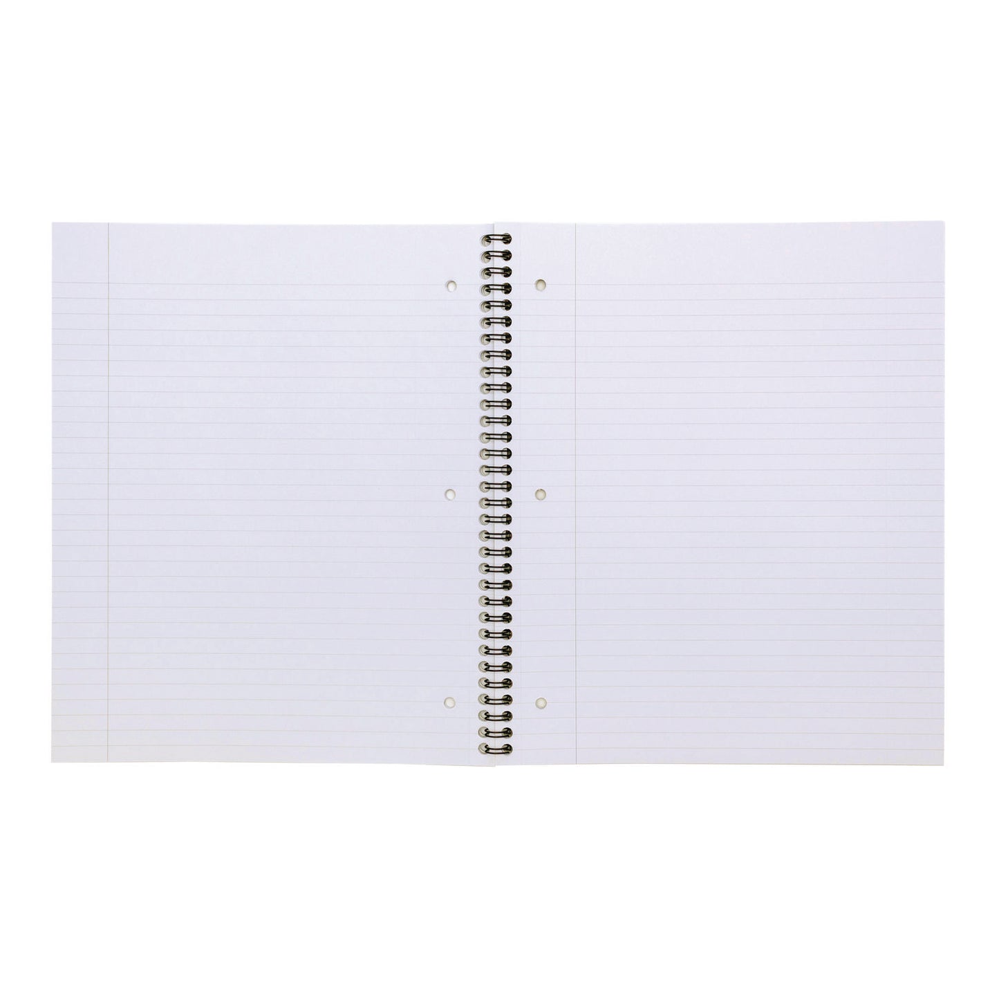 PUKKA PAD Letter Size Notebook, 1-Subject, Medium/College Rule, Metallic Green with White Dots Cover, (100) 11 x 8.5 Sheets, 3/Pack (8751MET)