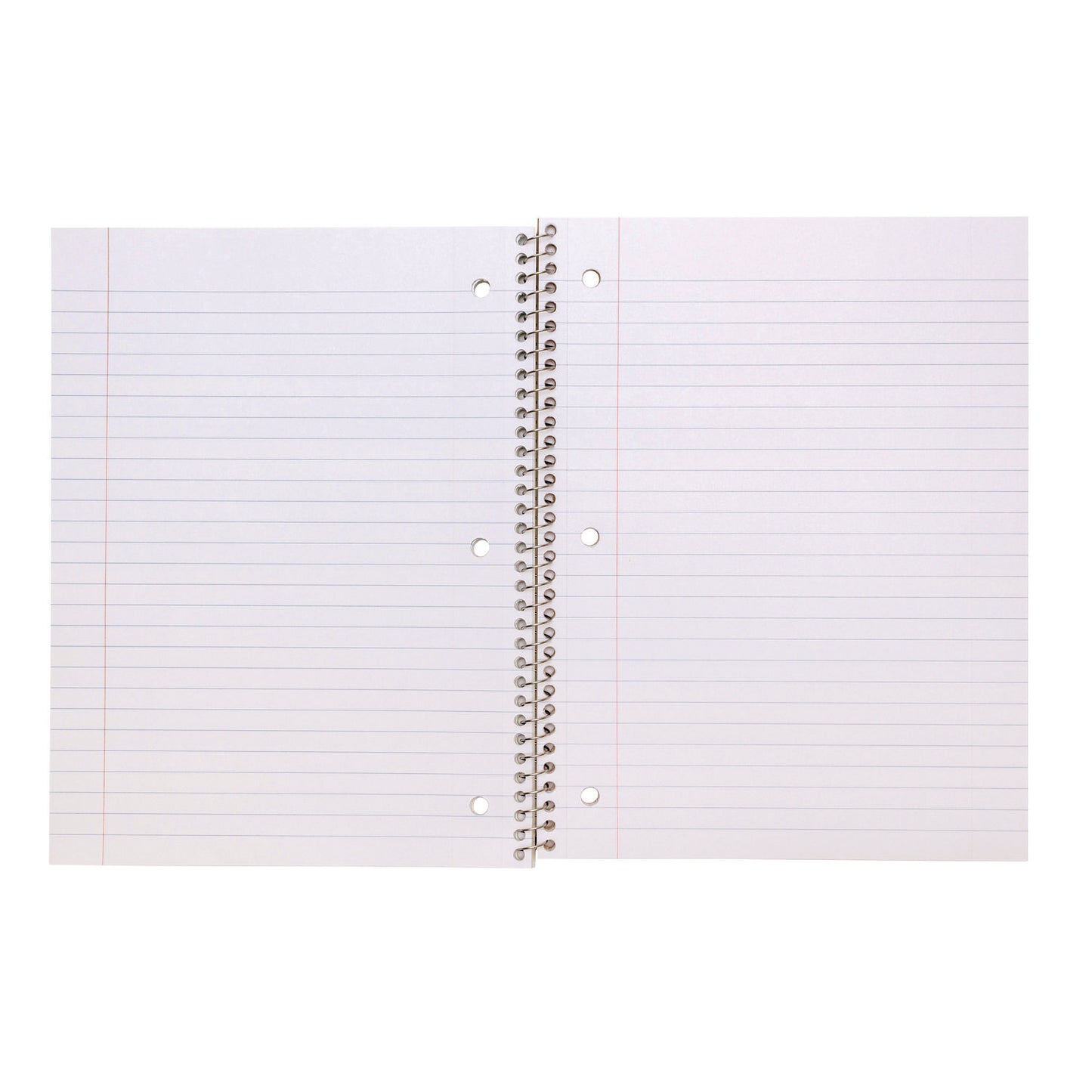 PUKKA PAD Letter Size 1-Subject Notebook, Medium/College Rule, Metallic Green Cover with White Dots, (50), 10.5 x 8 Sheets, 3/Pack (8795MET)