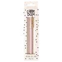 PUKKA PAD Carpe Diem All Metal Gel Pens Gel Pen, Stick, Medium 0.7 mm, Black Ink, Pink Barrel, 6/Pack (9157CD)