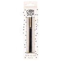 PUKKA PAD Carpe Diem All Metal Gel Pens Gel Pen, Stick, Medium 0.7 mm, Black Ink, Black Barrel, 6/Pack (9114CD)