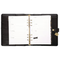 PUKKA PAD A5 Planner, 10.24 x 9.25, Black Cover, 12-Month (9109CD)