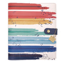 PUKKA PAD A5 Planner, Color Wash, 10.24 x 9.25, Blue/Green/Red/Yellow Cover, 12-Month (9179CD)